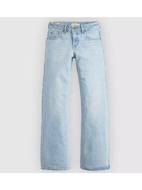 New Levi's 30x30 Premium Low Loose Women's Jeans That's Fashion Light Wash